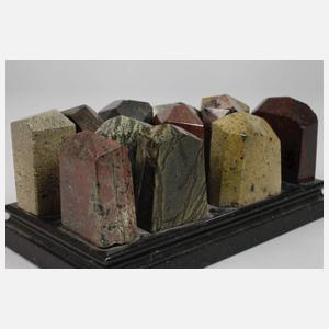 Außergewöhnlicher Briefbeschwerer Serpentin