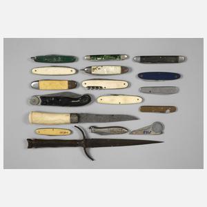 Taschenmessersammlung