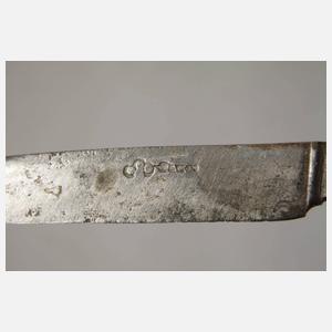 Vier Besteckteile Barock