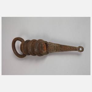 Konvolut historische Vorhängeschlösser