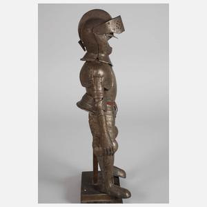 Miniatur-Ritterrüstung