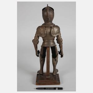 Miniatur-Ritterrüstung