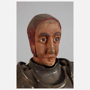 Miniatur-Ritterrüstung