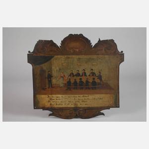 Blechschild Verein der Tagelöhner