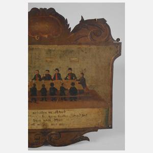 Blechschild Verein der Tagelöhner