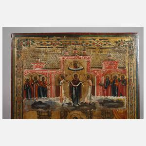 Ikone Gottesmutter von Pokrov