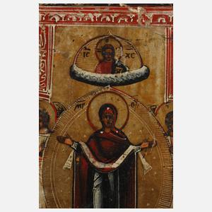Ikone Gottesmutter von Pokrov