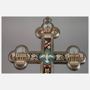Kruzifix Mikromosaik
