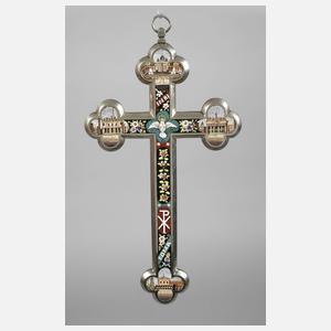 Kruzifix Mikromosaik