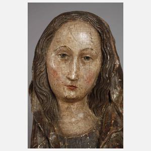 Geschnitzte Madonna