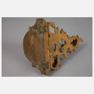 Paar geschnitzte Wandkonsolen