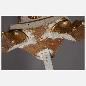 Geschnitzter Altarleuchter