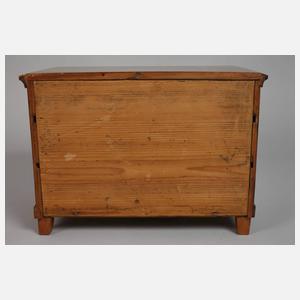 Modellkommode Biedermeier