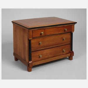 Modellkommode Biedermeier