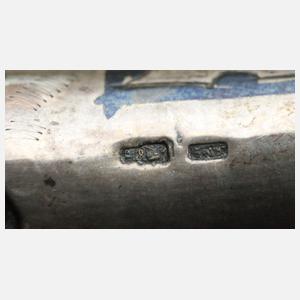 Trinkhorn Russland mit Silbermontierung