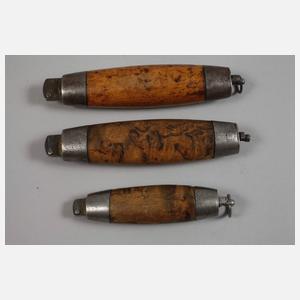 Drei Taschenmesser