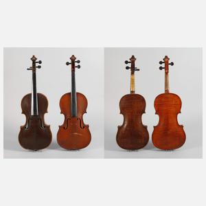 Zwei Violinen