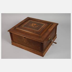 Große Plattenspieldose Polyphon