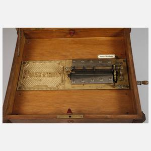 Große Plattenspieldose Polyphon