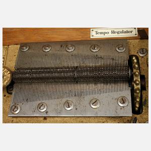 Große Plattenspieldose Polyphon