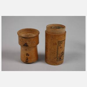 Zwei Apothekergefäße