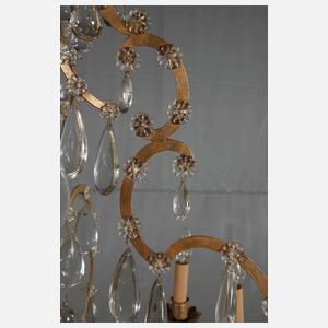 Maison Baques großer Kristalllüster