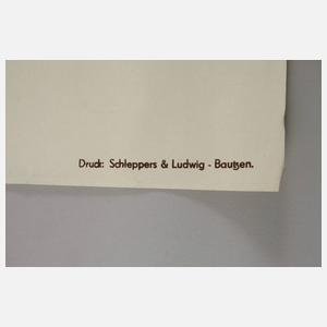 Veranstaltungsplakat Domowina