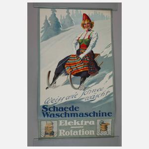 Werbeplakat Schaede