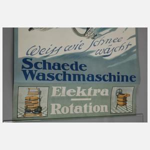 Werbeplakat Schaede
