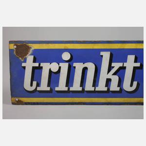 Emailleschild Kathreiner