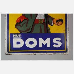 Emailleschild Doms