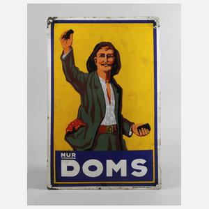Emailleschild Doms