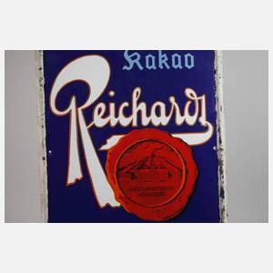 Emailleschild Reichards