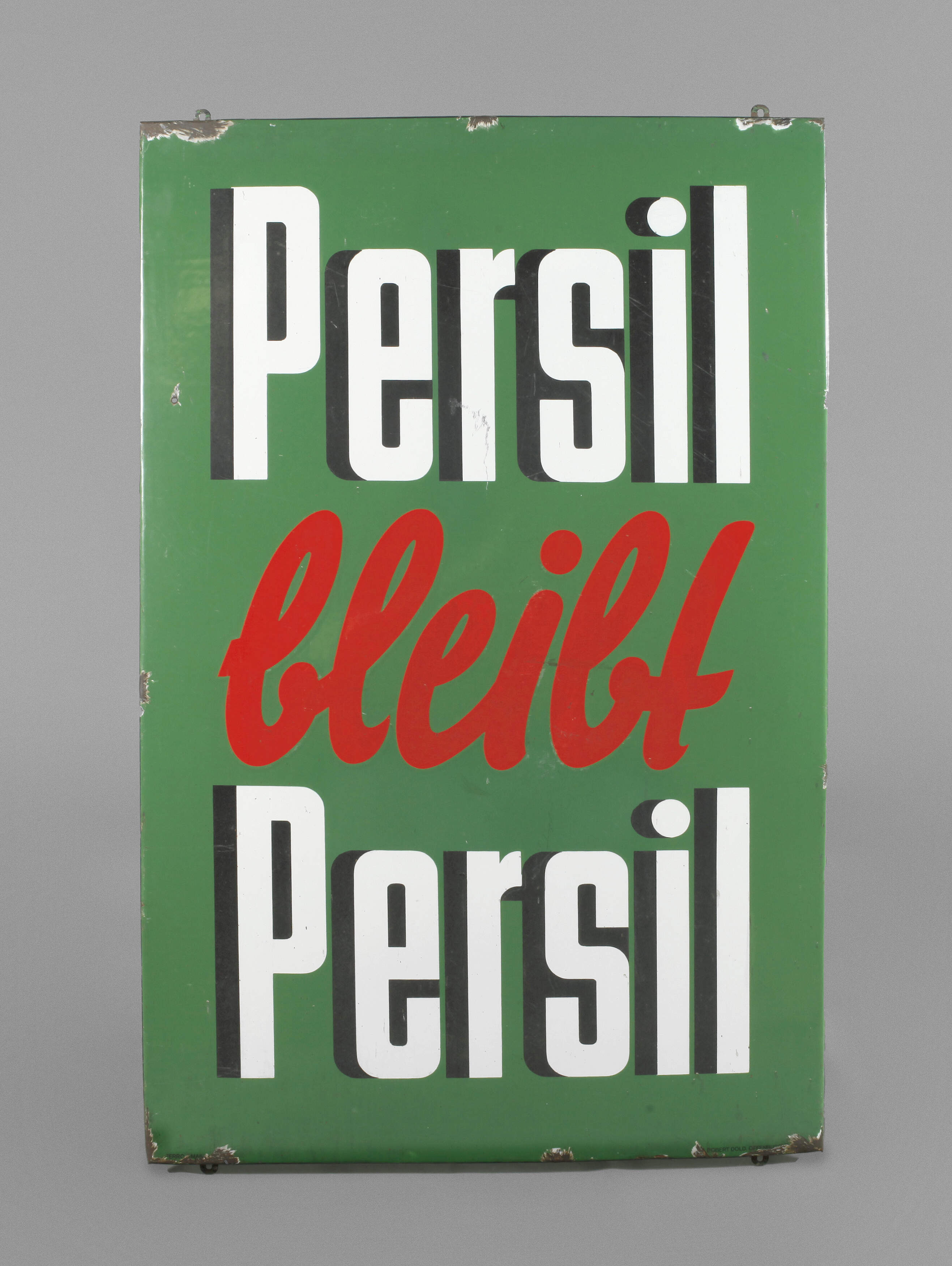 Emailleschild Persil