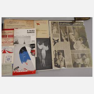 Nachlass einer Schwertschluckerin