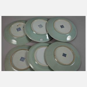 Konvolut Seladonporzellan