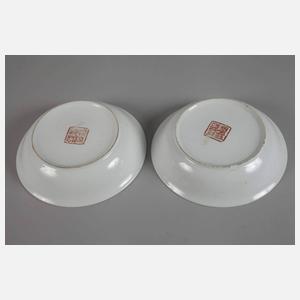 Zwei Zierteller China