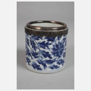 Zwei Teile Blaumalerei