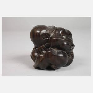 Zwei figürliche Schnitzereien