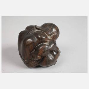 Zwei figürliche Schnitzereien