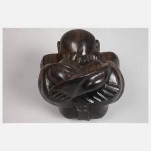 Zwei figürliche Schnitzereien