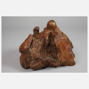 Zwei figürliche Schnitzereien