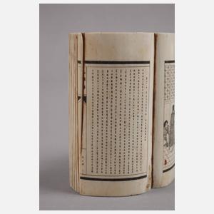 Feine Beinschnitzerei