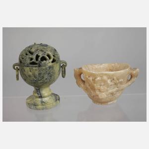 Konvolut Steinschnitzereien