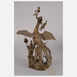 Paar figürliche Salonlampen