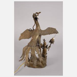 Paar figürliche Salonlampen