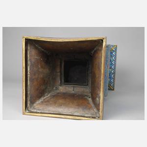 Große Vase Cloisonné