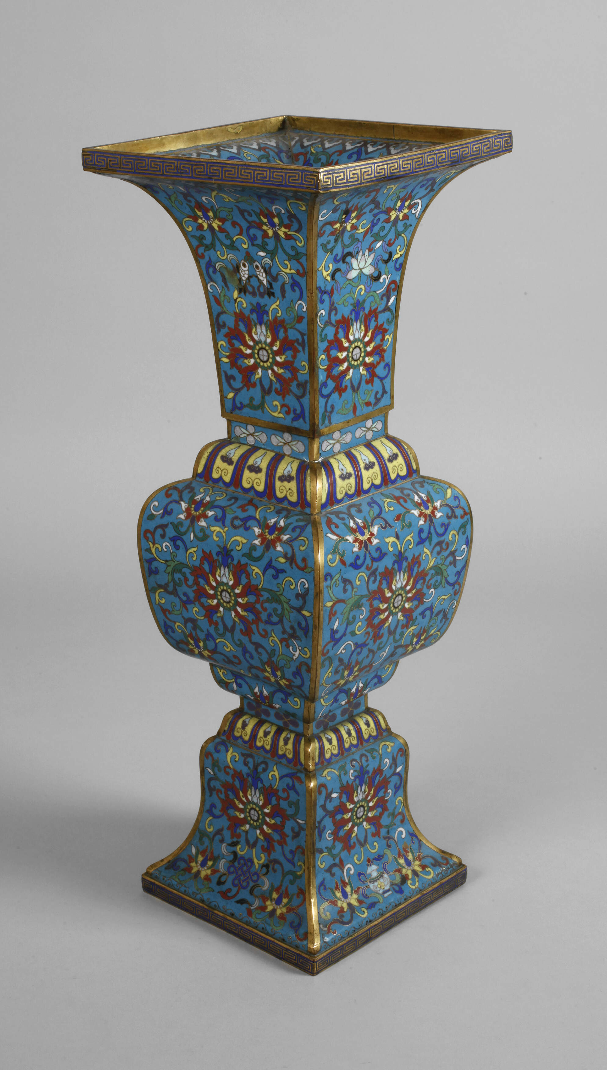 Große Vase Cloisonné