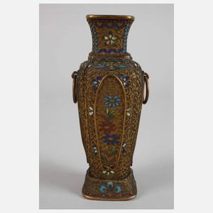 Drei Teile Cloisonné