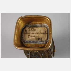 Drei Teile Cloisonné